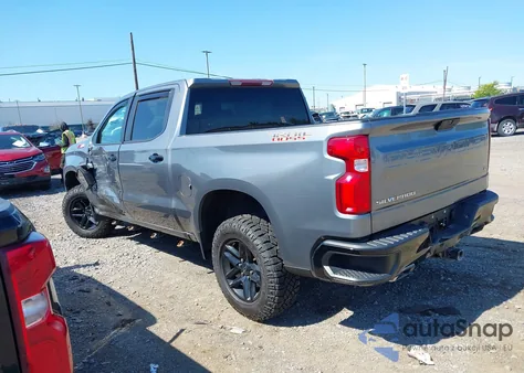 2020 Chevrolet Silverado 1500 4Wd Short Bed Lt Trail Boss z USA, uszkodzony, nr VIN 1GCPYFED4LZ183263